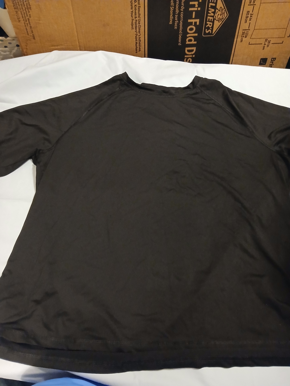 George Black Short Sleeve Crew Neck Tee